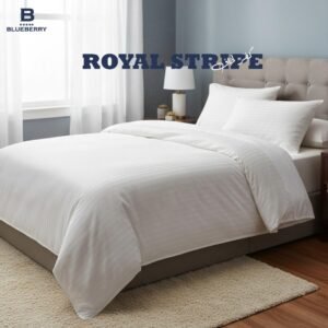 كفر لحاف Royal Stripe اوف وايت