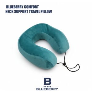 وسادة سفر ميموري فوم بلوبيري كمفورت